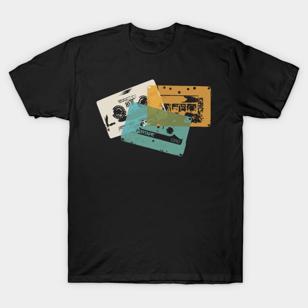 Retro cassette T-Shirt by Creatum